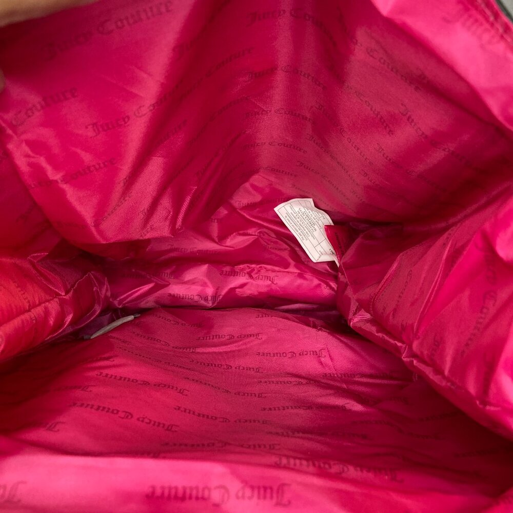 Juicy Couture Hot Pink and Black Backpack - Picture 8 of 9